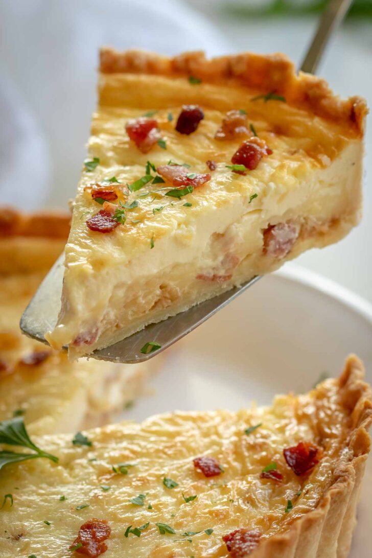 Receta de quiche Lorraine