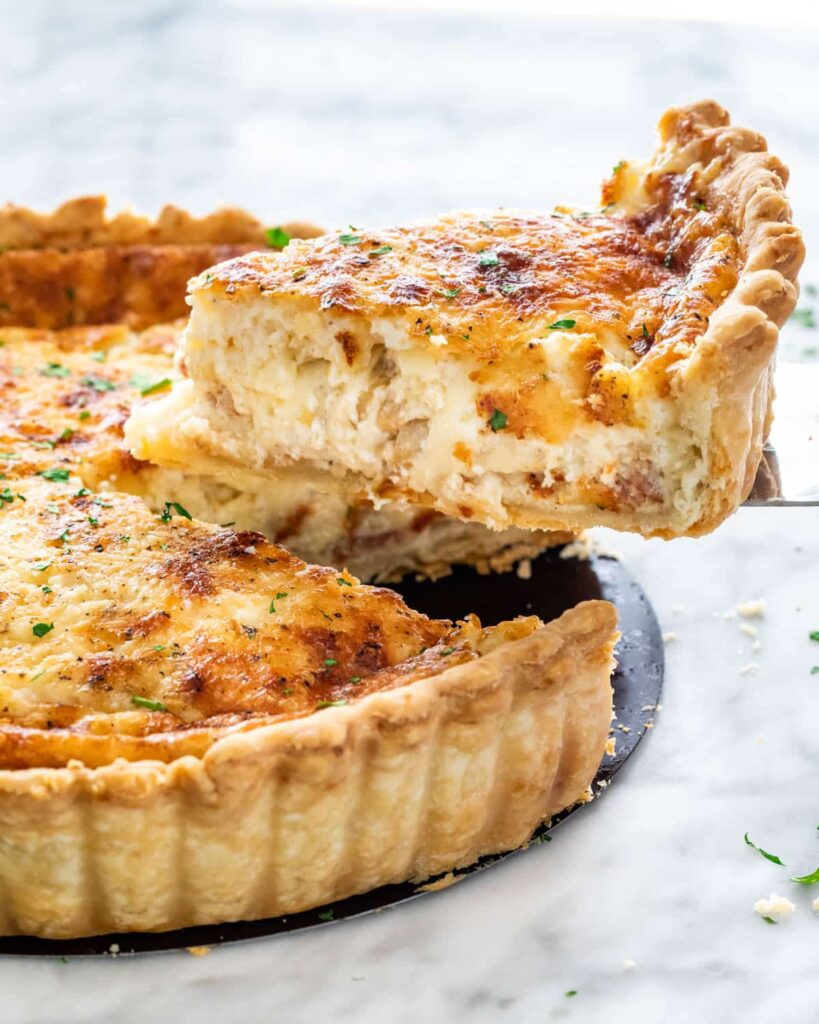 Receta de quiche Lorraine