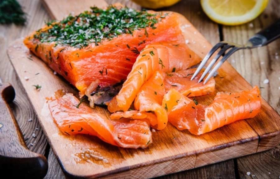 Receta salmon marinado fácil